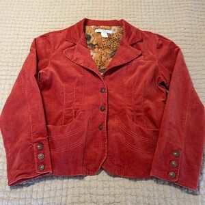 COAST TO COAST Y2K Corduroy Blazer Jacket
